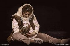 Азербайджанские актеры представили фотопроект "Ходжалы - город-шехид" (ФОТО)