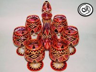 Искусство росписи по стеклу Гюльчин Асланлы (ФОТО)