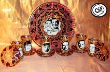 Искусство росписи по стеклу Гюльчин Асланлы (ФОТО)