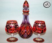 Искусство росписи по стеклу Гюльчин Асланлы (ФОТО)