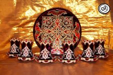 Искусство росписи по стеклу Гюльчин Асланлы (ФОТО)