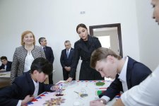 First VP Mehriban Aliyeva opens integrated boarding school in Baku’s Bilgah (PHOTO)
