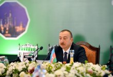 Ilham Aliyev participates in 13th ECO summit in Islamabad (PHOTO)