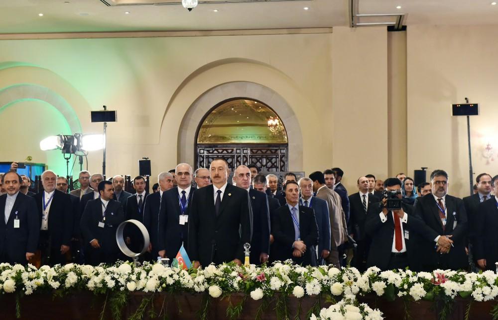 Ilham Aliyev participates in 13th ECO summit in Islamabad (PHOTO)