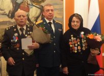 В посольстве России в Азербайджане прошла церемония награждения ветеранов (ФОТО)