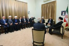President Aliyev meets Iran’s Supreme Leader (PHOTO)