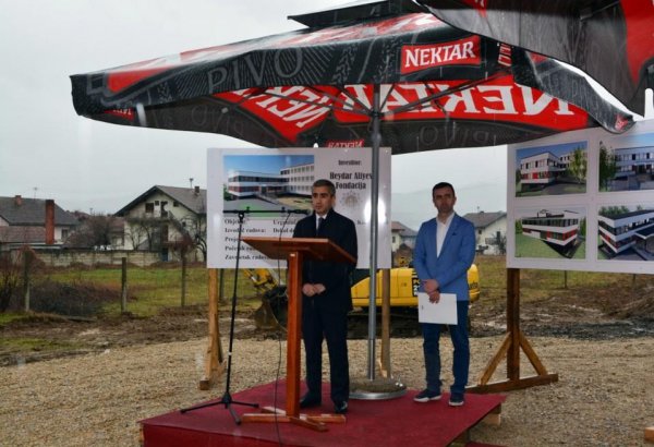 Work starts on Health Center to be built in Bosnia and Herzegovina with support of Heydar Aliyev Foundation (PHOTO)