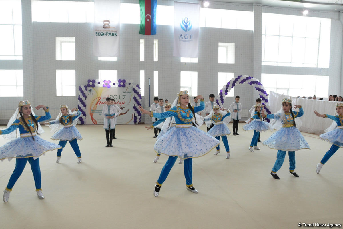 В Баку проходит I Кубок Зиря и межрегиональный кубок "Огонь Новруза" по художественной гимнастике (ФОТО)
