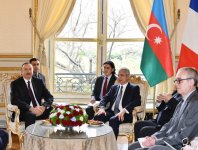 Состоялась встреча Президента Азербайджана Ильхама Алиева с председателем Национальной ассамблеи Франции (ФОТО)