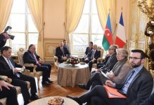 Состоялась встреча Президента Азербайджана Ильхама Алиева с председателем Национальной ассамблеи Франции (ФОТО)