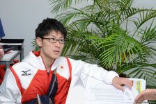 Teams getting accredited for World Cup in artistic gymnastics in Baku (PHOTO)