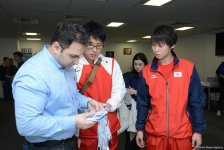 Teams getting accredited for World Cup in artistic gymnastics in Baku (PHOTO)
