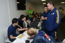 Teams getting accredited for World Cup in artistic gymnastics in Baku (PHOTO)