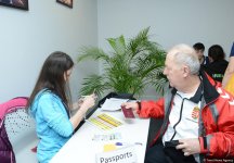 Teams getting accredited for World Cup in artistic gymnastics in Baku (PHOTO)