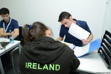 Teams getting accredited for World Cup in artistic gymnastics in Baku (PHOTO)