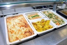 Gymnasts’ nutrition at Baku world cup (PHOTO)