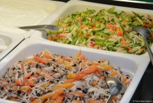 Gymnasts’ nutrition at Baku world cup (PHOTO)