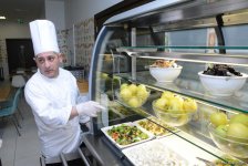 Gymnasts’ nutrition at Baku world cup (PHOTO)