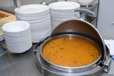 Gymnasts’ nutrition at Baku world cup (PHOTO)