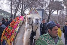Праздничное шествие "Илахыр чершенбе" на улицах Баку – встречаем Новруз (ФОТО)