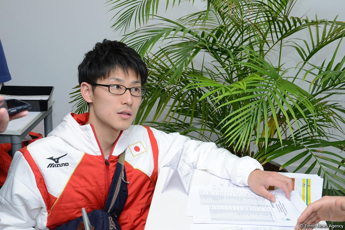 Teams getting accredited for World Cup in artistic gymnastics in Baku (PHOTO)