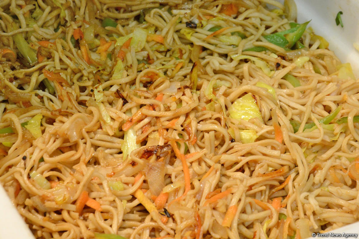 Gymnasts’ nutrition at Baku world cup (PHOTO)