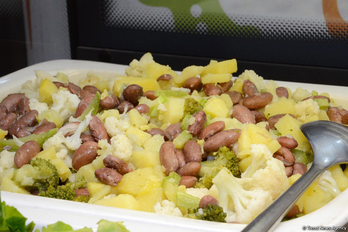 Gymnasts’ nutrition at Baku world cup (PHOTO)