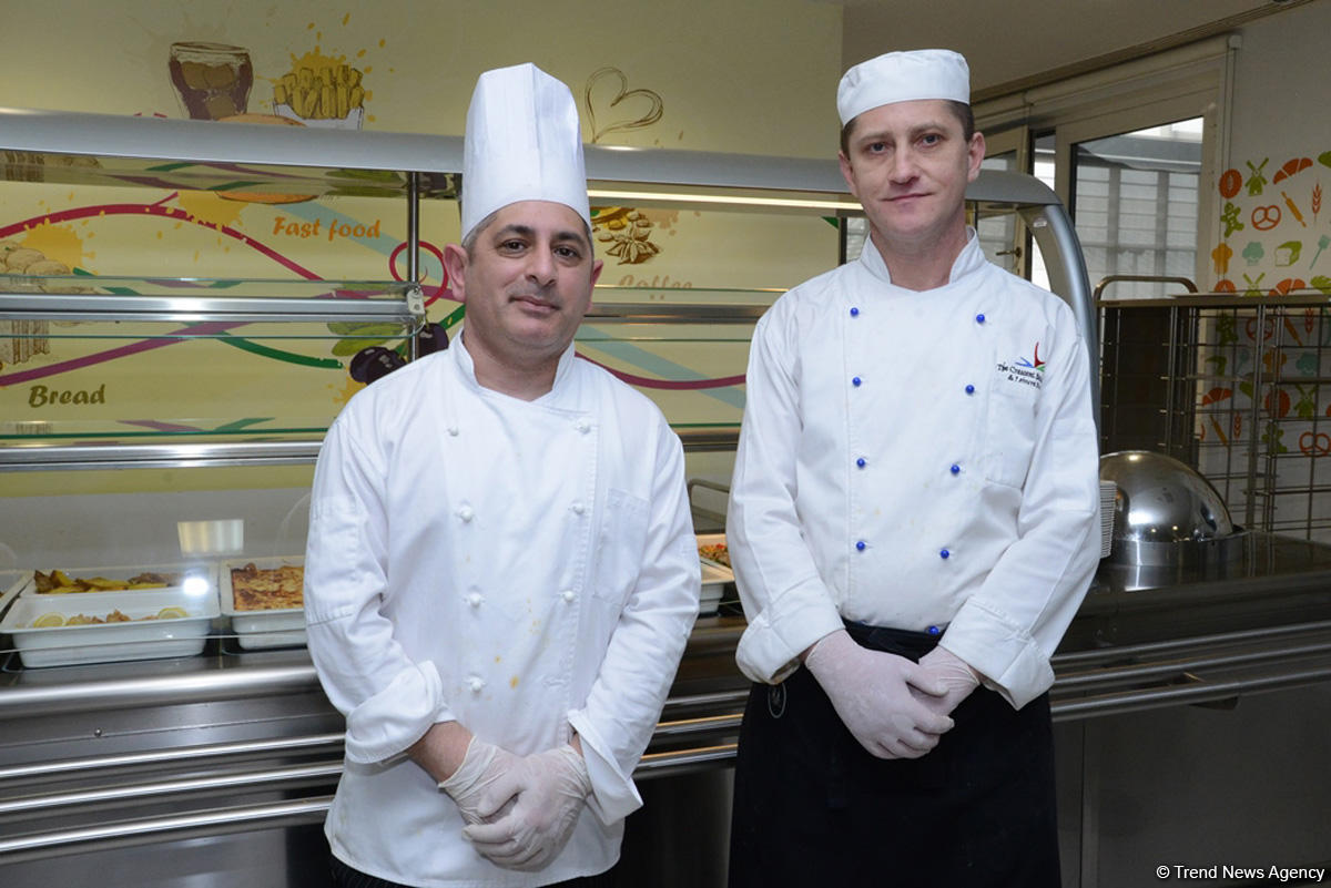 Gymnasts’ nutrition at Baku world cup (PHOTO)