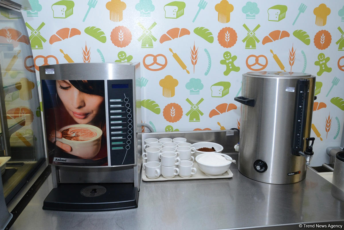 Gymnasts’ nutrition at Baku world cup (PHOTO)