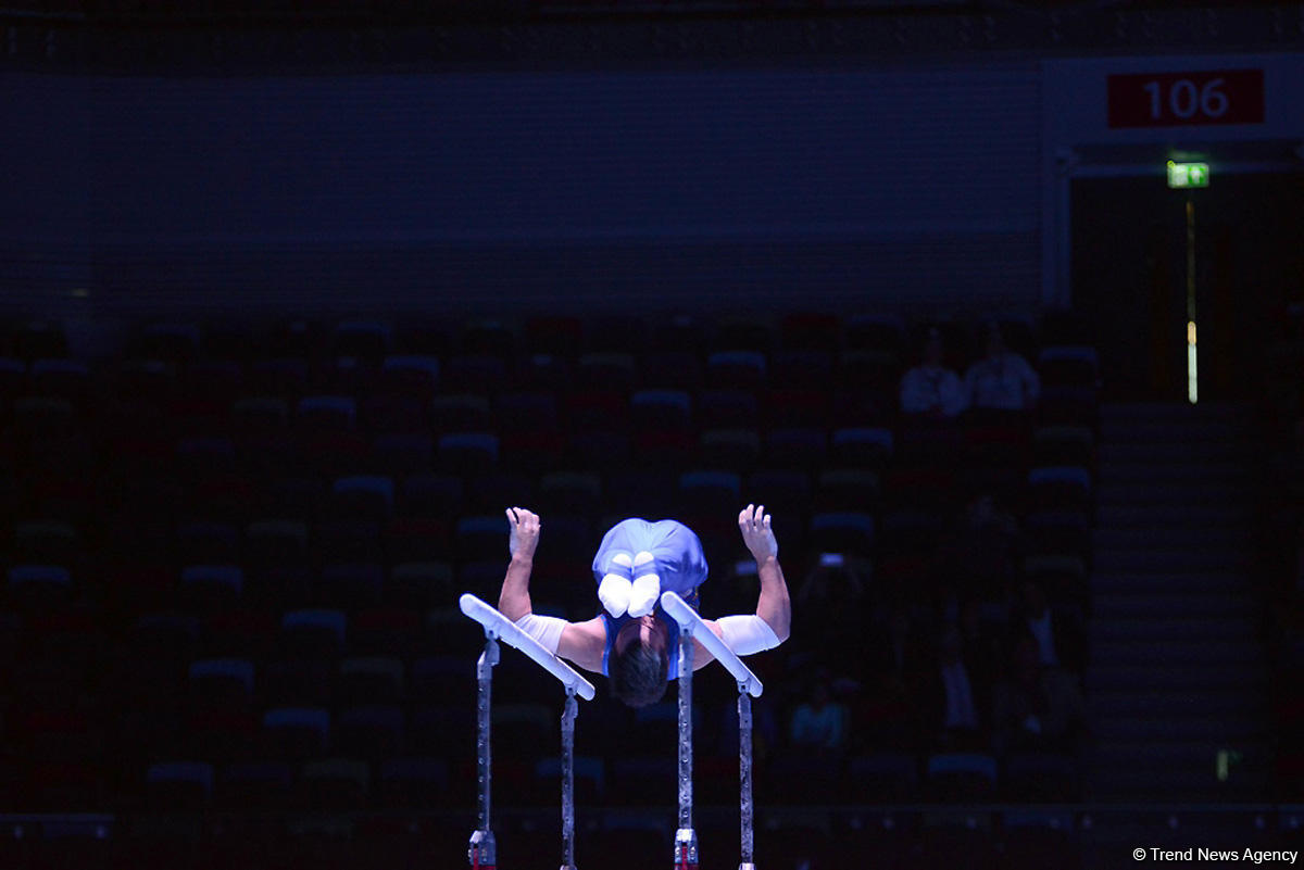 First day of FIG World Cup kicks off in Baku (PHOTO)