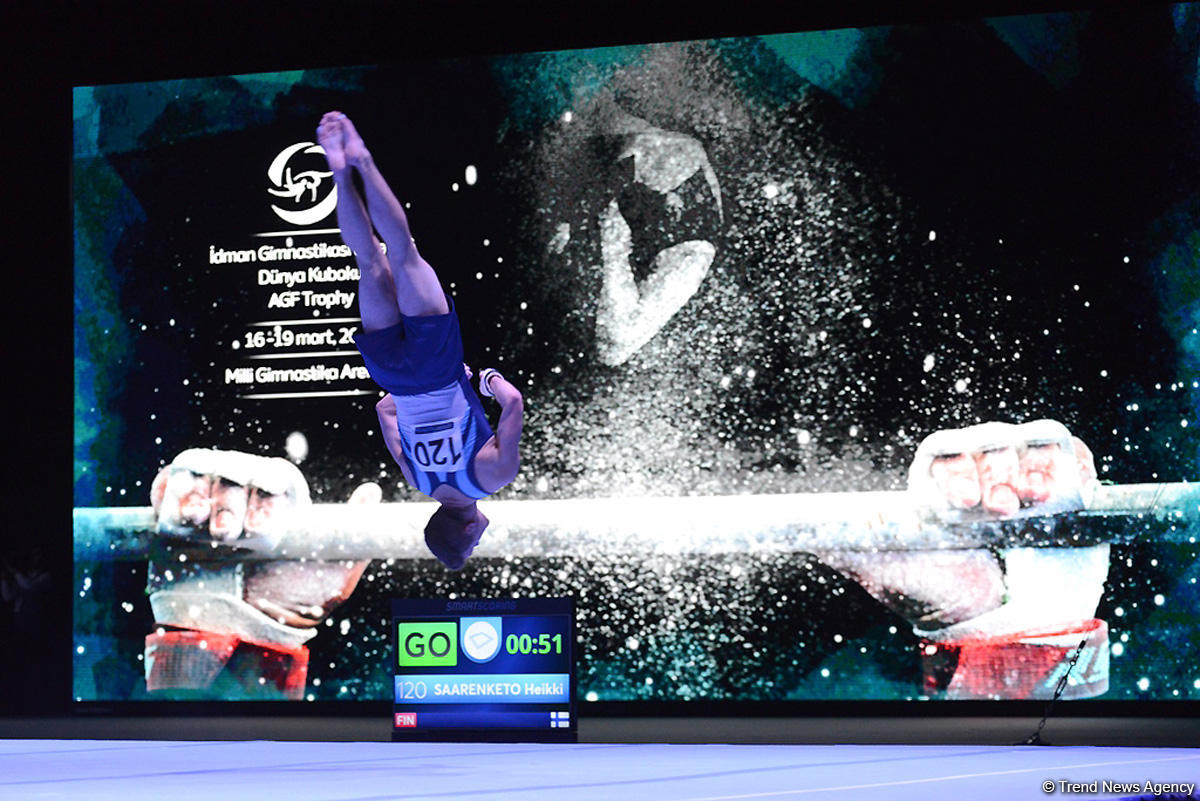 First day of FIG World Cup kicks off in Baku (PHOTO)