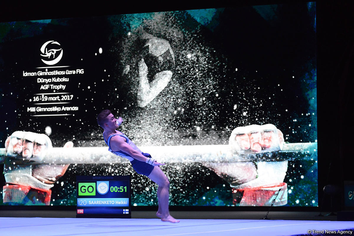 First day of FIG World Cup kicks off in Baku (PHOTO)