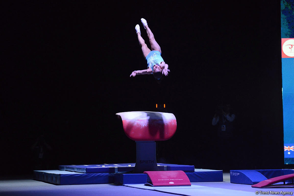 First day of FIG World Cup kicks off in Baku (PHOTO)