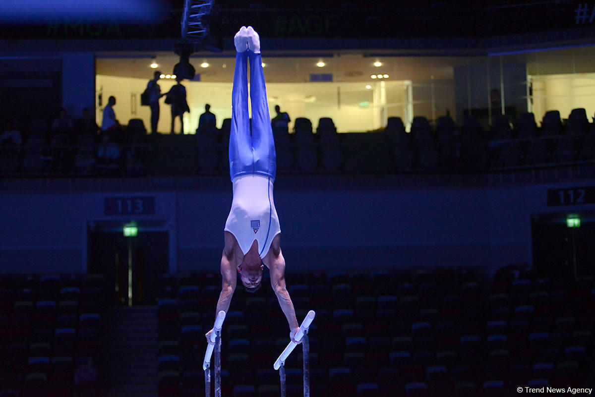 First day of FIG World Cup kicks off in Baku (PHOTO)