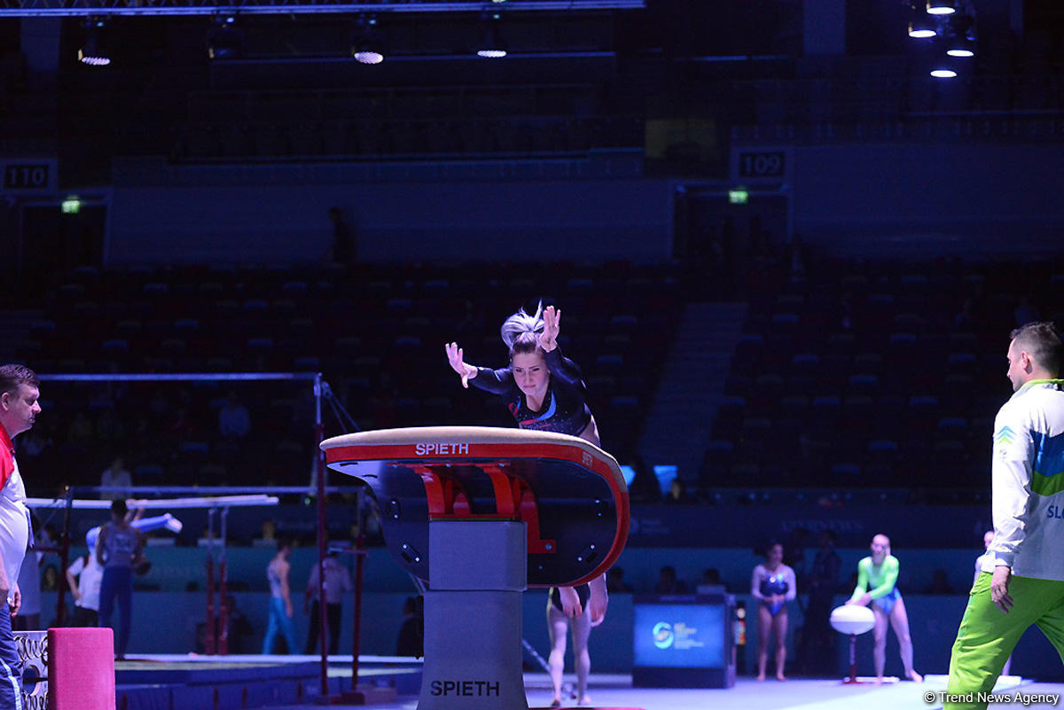 First day of FIG World Cup kicks off in Baku (PHOTO)