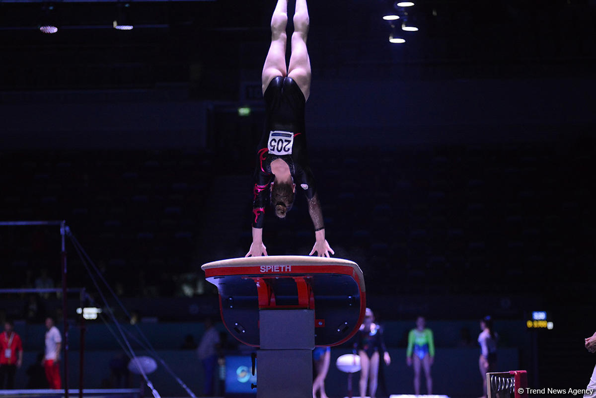 First day of FIG World Cup kicks off in Baku (PHOTO)