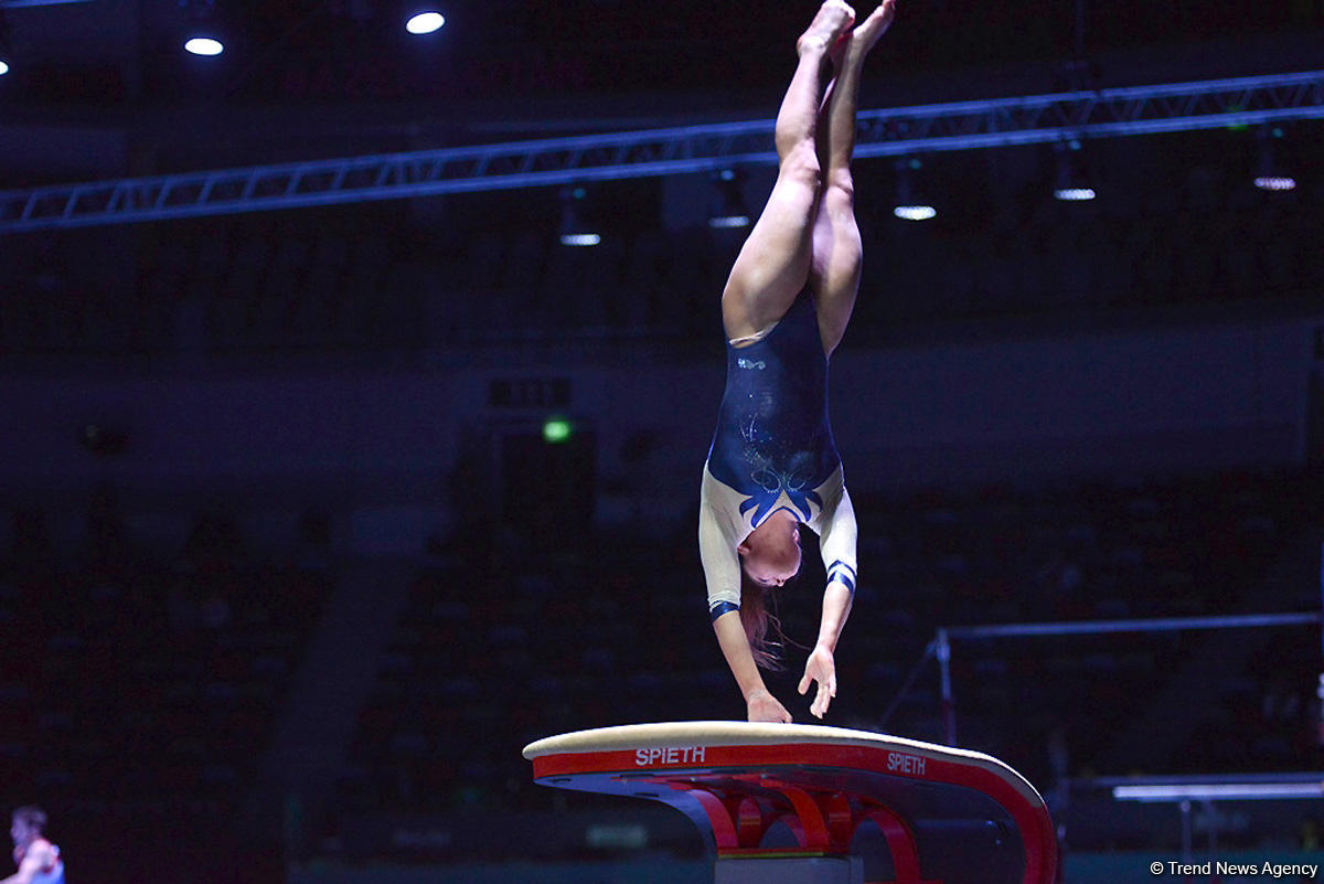 First day of FIG World Cup kicks off in Baku (PHOTO)