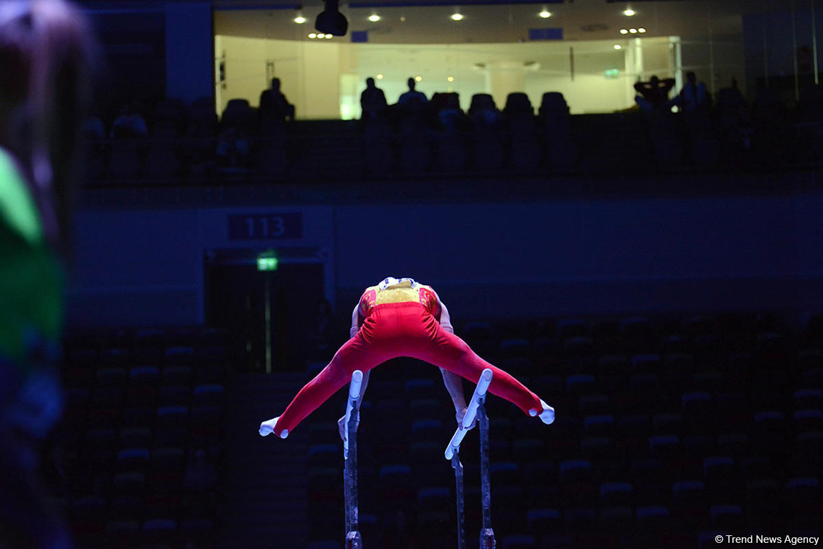 First day of FIG World Cup kicks off in Baku (PHOTO)