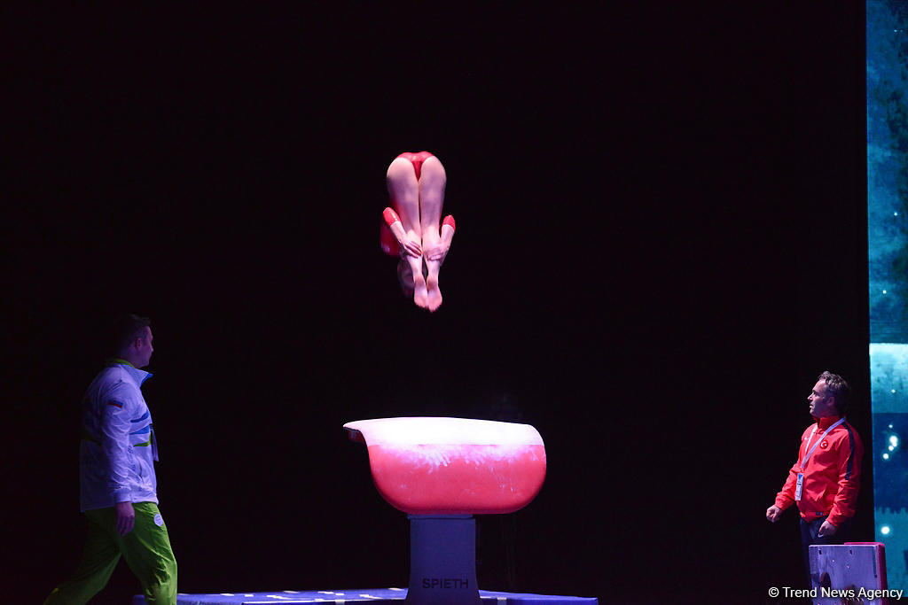 First day of FIG World Cup kicks off in Baku (PHOTO)