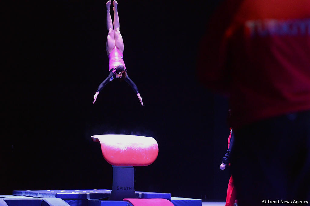 First day of FIG World Cup kicks off in Baku (PHOTO)