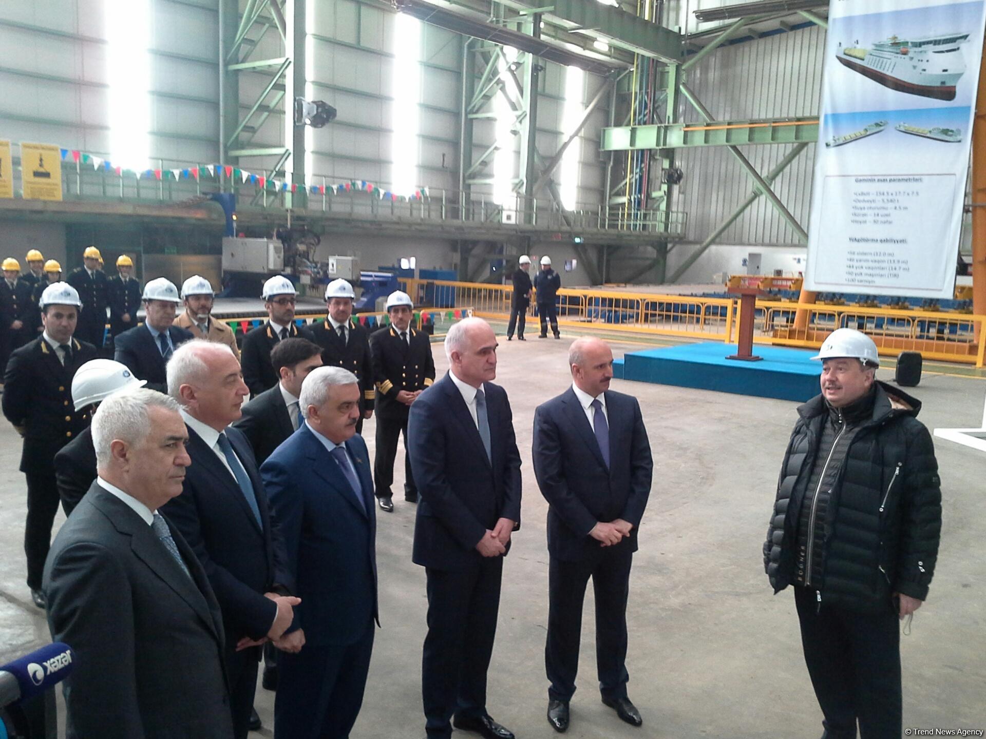 В Азербайджане стартует строительство уникальных паромов типа Ro-Pax (ФОТО)