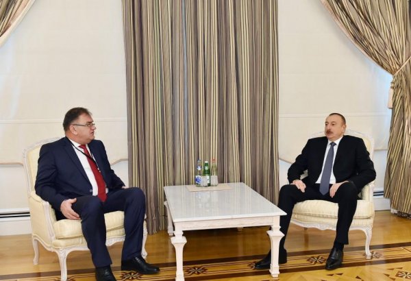 Ilham Aliyev meets chairman of Bosnia and Herzegovina Presidency