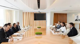Azerbaijan’s First VP Mehriban Aliyeva meets Iran’s ICT minister (PHOTO)