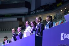 Стартовал второй день соревнований Кубка мира по спортивной гимнастике в Баку (ФОТО)