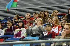 Стартовал второй день соревнований Кубка мира по спортивной гимнастике в Баку (ФОТО)