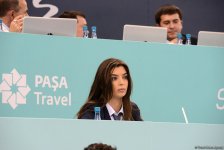 Стартовал второй день соревнований Кубка мира по спортивной гимнастике в Баку (ФОТО)