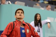 Стартовал второй день соревнований Кубка мира по спортивной гимнастике в Баку (ФОТО)