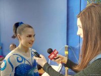 Finnish female gymnast: Pleasure to perform at Baku World Cup