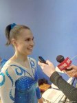Finnish female gymnast: Pleasure to perform at Baku World Cup