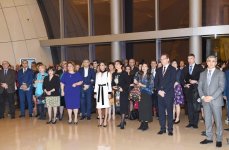 Azerbaijan`s First Vice-President Mehriban Aliyeva attends opening of exhibition as part of Days of Hungary (PHOTO)